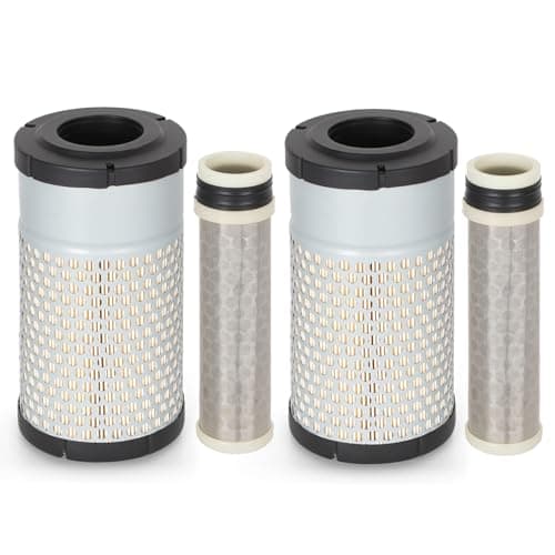 2 PCS 6C060-99410 6C060-99414 Engine Air Filter 32721-58242 Inner Filter - Fit for Kubota tractor B21 B2301 B2410 B2630 B2710B3200 B3300 B7300 B7400 B7410 B7500 B7510 B2601 B2920 B2910 F2260 - Image 1
