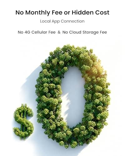 Misstech 4K UHD Solar Trail Camera for Game & Wildlife Monitoring - 0.1s Fast Activation to Record Animals, 64MP/4K Clear Night Vision, No Monthly Fee, App Control, IP66 Waterproof, 32GB SD Card - Thumbnail 4