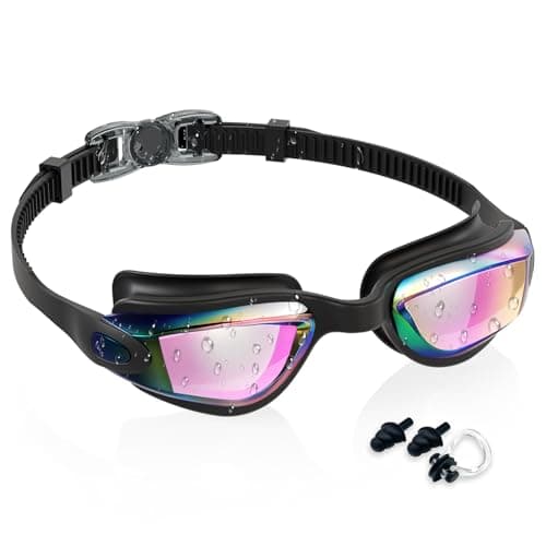 Aegend Swim Goggles - Kids Swimming Goggles for 3-14 Boys Girls Youth No Leaking Clear Vision