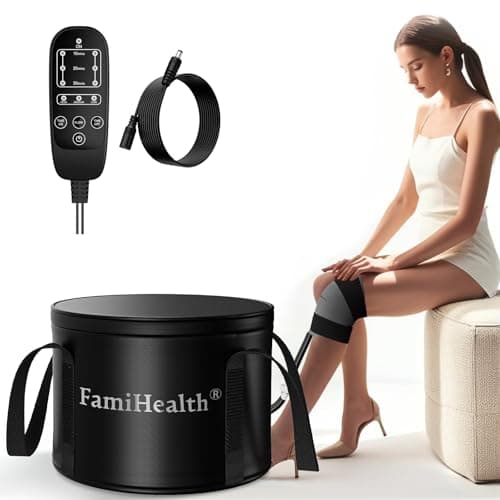 Cold Therapy Machine, Portable Ice Machine for Knee After Surgery Replacement Recovery System with Programmable Controler Quiet Pump Compression Pad for Pain Relief Sport Injuries Sprain - Image 1