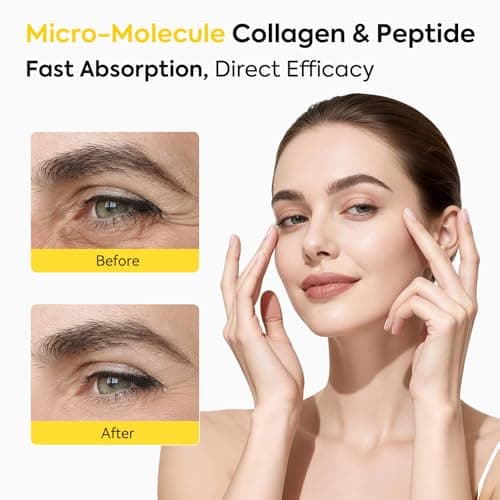 Silk Peptide Intensive Lifting Ampoule, Deep Collagen Silk Peptide Serum for Face Lifting, Smoothing & Hydrating, 1.86 Fl Oz - Thumbnail 4