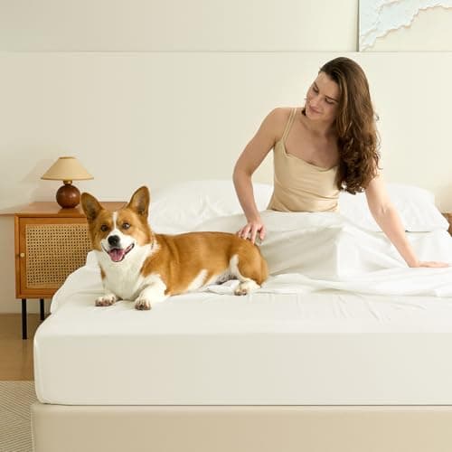 King Fitted Sheet Only Extra Deep Pocket Fits 14" to 22" Mattress, 100% Long-Staple Cotton Dual-Lock Fitted Sheet for King Bed, Luxury Soft and Comfort, 1000 Thread Count - Thumbnail 6