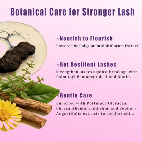 Filtotech Lash Serum for Eyelash Growth, Eyelash Serum for Boosting Volume, Thickness & Lengthen, Enhance Natural Lashes with Precision Brush - Thumbnail 4
