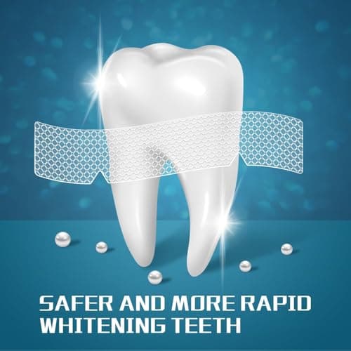 Teeth Whitening Strips - 14 Whitening Strips for Teeth Sensitive, Professional, Fast Remove Smoking, Coffee, Wine Stains, Teeth Whitening Kit Pack of 7 Non-Slip Strips Treatments - Thumbnail 5
