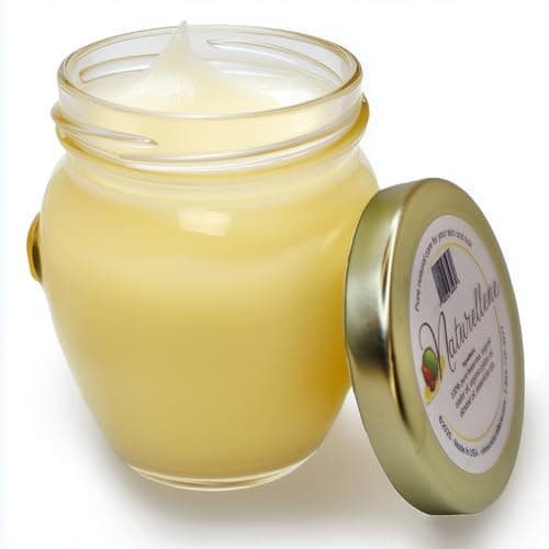 Original Scent, Natural Lotion, Body Moisturizer, Face Cream, No Petroleum Organic Castor & Jojoba Oil Aftershave Balm Beard Oil Eye Makeup Remover Diaper Rash Cream Tattoo Aftercare in Glass, 6 fl oz - Image 1