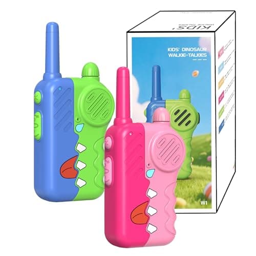 Gaswei W1 Walkie Talkies for Kids, Toys for 3-12 Years Old Girls Boys,Single Channel Kids Walkie Talkies with Flashlight Lanyard - 3 Miles Range for Outside/Camping/Hiking (2-Pack) - Image 1
