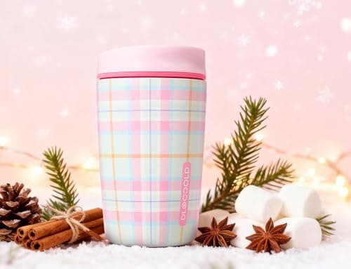 DLOCCOLD Insulated Stainless Steel Coffee Tumbler with Spill Resistant Lid, Reusable Iced Coffee Cup, Cup Holder Friendly Travel Coffee Mug, 12oz - Thumbnail 2