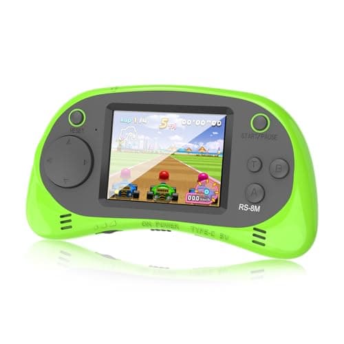 EASEGMER Kids Handheld Game Player - 220 Built-in Games, 2.5" IPS Display, Rechargeable & Long-Lasting - Ideal Travel Toys for Kids Ages 3-10 Boys & Girls - Image 1