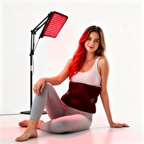 Red Light Therapy Device for Face & Body | Red Infrared Light Therapy Lamp with Stand Led 660nm Red Light-Therapy& 850nm Infrared Light Device - Image 1