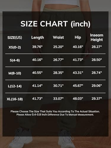 ATHMILE Sweatpants Women Joggers with Pockets Fleece Lined Baggy Work Yoga Lounge Snow Pajama Pants High Waisted Fall Fashion Navy - Thumbnail 6