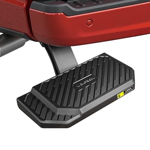 WOLFBOX Retractable Bed Step for 2021-2026 Ford F-150/2022-2026 Lightning EV, 330 LBS Heavy-Duty Truck Bed Step, Non-Slip Aluminum Tailgate Step Replace Easy(Excludes Raptor & Dual Exhaust Models)