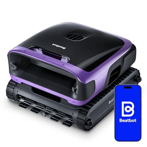 (2026 New) Beatbot Sora 70 Pool Vacuum Robot, 360° Top-to-Bottom Cleaning, Smart Surface Parking, 6L Capacity, 6800GPH Super Power for Above & In-Ground Pools Up to 3,200 sq. ft, Lavender Purple - Image 1