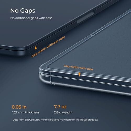EooCoo for MacBook Air 13 Inch Case, M4/M3/M2 A3240 A3113 A2681, Snug Fit Case with Reinforced Anti-Crack Edges and Corners, True-to-Device Matte Texture, Work, Travel and Daily Carry - Thumbnail 6