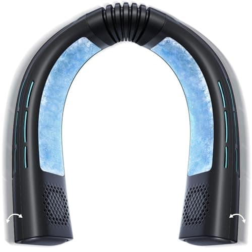 TORRAS Coolify 2026 Neck Air Conditioner 2S PRO, Ice-Feel Semiconductor Cooling Neck Cooler & Personal Air Conditioner for Golf, City Walk, Vacation Travel & Music Festival, Premium Summer Gift, Black - Image 1