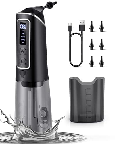 Ear Wax Removal, ONLYCARE FSA - HSA Eligible Earwax Removal Kit, Safe Ear Cleaner with Water Temp Sensor, Electric Ear Irrigation Flushing System, IPX7 Waterproof, USB Chargeable for Effective Clean - Image 1