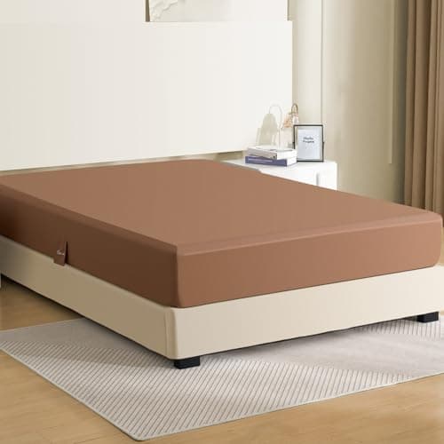 Queen Fitted Sheet Only, 100% Long-Staple Cotton Dual-Lock Fitted Sheet for Queen Bed, Luxury Soft and Comfort, 1000 Thread Count, Deep Pocket Fits 9" to 16" Mattress - Image 1