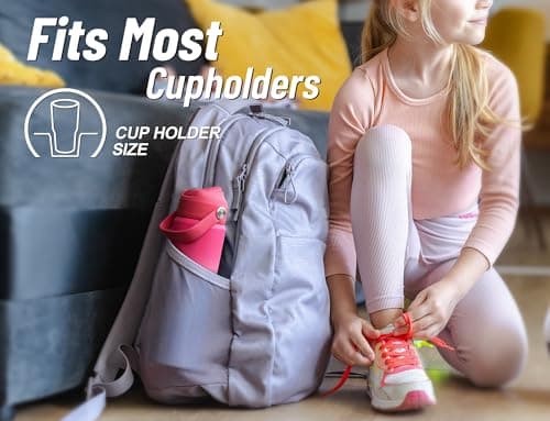 DLOCCOLD 24oz Kids Insulated Water Bottle with Leak Proof Straw Lid, Double Wall Vacuum Stainless Steel Water Bottle with Silicone Boot, Reusable Tumbler for Travel, Boys, Girls - Thumbnail 5