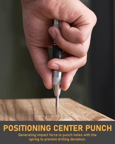 STAGEEK 17 Pack Carpenter Pencil Set with Sharpener, Mechanical Carpenter Pencils with 60 Refills, Deep Hole Long-Nib Marker Pens, Carbide Scribe Tool & Construction Pencils for Architect with Case - Thumbnail 6