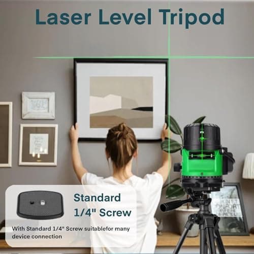 Small Tripod for Camera, Mini Tripod for Projector, Phone, DSLR, Laser Level, Portable Adjustable 11"-25" Height, 5 lbs Capacity, 360 Rotation, Includes Carry Bag and Phone Holder - Thumbnail 4