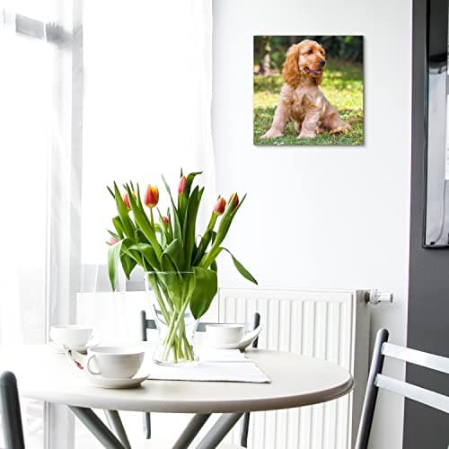 Anjiefo Custom Canvas Prints with Your Photo, Personalized Canvas Wall Art, Print Your Pictures Photos on Canvas, Gifts for Family, Wedding, Friends,Home Decoration (8" L x 8" W) - Thumbnail 2