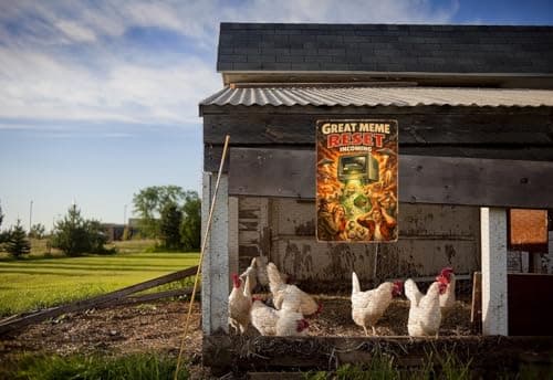 Great Meme Reset Incoming Metal Sign - 8x12 Inch Vintage Tin Plaque Featuring Meme Icons & Alien Invasion Art, Perfect for Humorous Home or Office Decor, Pre-Drilled for Easy Hanging - Thumbnail 2