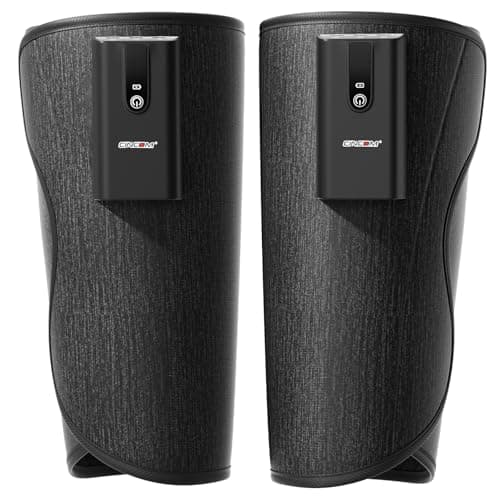 CINCOM Leg Massager with Heat and Air Compression, Cordless Calf Massager for Circulation and Pain Relief, Rechargeable Leg Compression for Edema Relief - Image 1