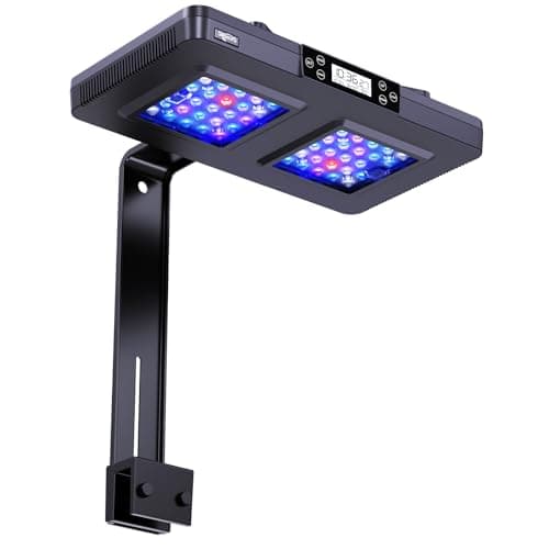 SEAOURA LED Reef Light for Corals, 120W Coral Lights for Reefs Aquarium Tanks, 395nm to 665nm Full Spectrum Programmable with 24/7 Custom Timer for Saltwater Fish Tank SPS LPS - Image 1