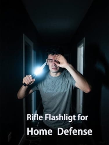 EZshoot 2500 Lumens Rifle Light Compatible with M-Rail, Rechargeable Ar Light with Magnetic Remote Pressure Switch, Rifle Flashlight with Strobe Mode for Home Defense and Hunting - Thumbnail 4
