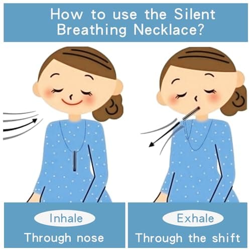 Fidget Necklace with Spinning Calm, Breathe, Relax Charms - Sensory Anxiety Relief & Deep Breathing Aid Stainless Steel Necklaces for Women Men (Gold) - Thumbnail 6