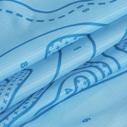 SkyNature Beach Blanket Waterproof Sandproof, 78”x 86” Large Sand Free Beach Mat with 4 Stakes & Portable Bag, Big Flodable Compact Outdoor Pockets Picnic Blanket - Thumbnail 6