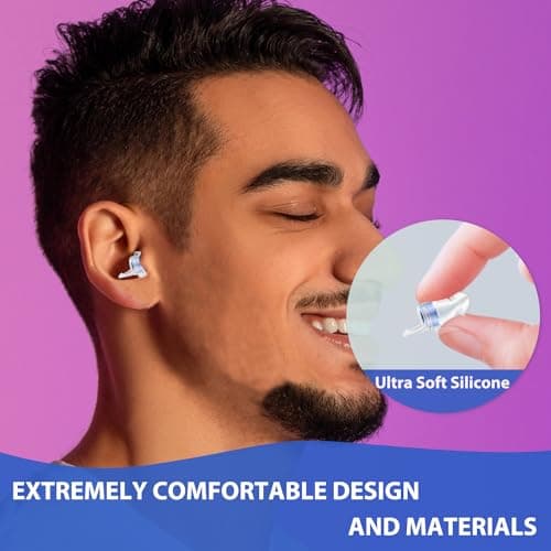 Laudexua High Fidelity Concert Ear Plugs, 2 Pairs Ear Protection Musician Earplugs for Concerts, Music Festival, Motorcycle, and Other Noise Reduction Events - Thumbnail 3
