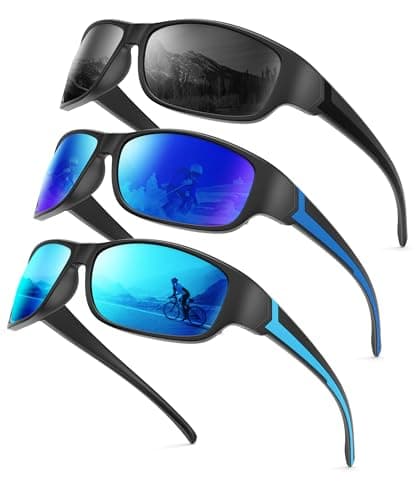 NSSIW Polarized Sunglasses-Men Sports Mens-Sunglasses: Sun Glasses Women Polarized UV400 Protection for Fishing Running Golf - Image 1