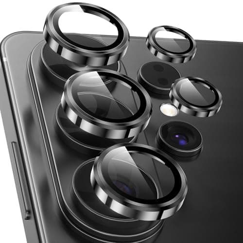 YWXTW Camera Lens Protector for Samsung Galaxy S26 Ultra, [5X Stronger] Individual Metal Ring Tempered Glass Camera Cover for Galaxy S26 Ultra Accessories, Anti Scratch, 1 Set - Image 1