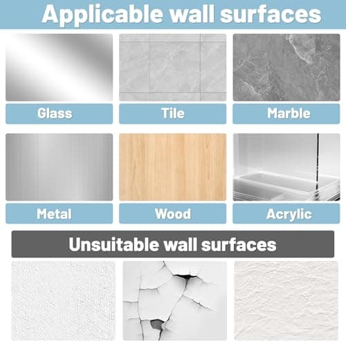 Tolvenza Car Garage Key Holder with Opening Door, Key Holder for Wall, Adhesive Wall Mount Key Rack Organizer, Small Toy Car Garage for Entryway, Easy Installation, Pale Pink - Thumbnail 6