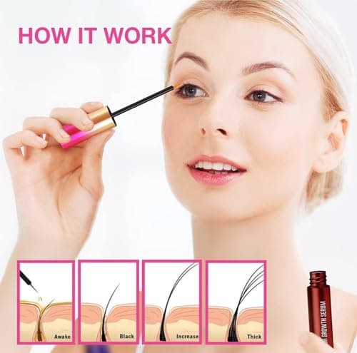 VieBeauti Eyelash Serum for Daily Lash Care, Gentle PGA-Free Lash Conditioning Serum to Support Healthier Looking Lashes, Vegan & Cruelty-Free - Thumbnail 3