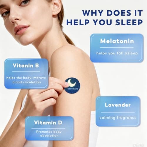 BULPOL Sleep Patches for Adults, 60 Pack Upgraded Deep Sleep Patches, Formulated with All Natural Ingredients, Long-Lasting Night Comfort for Both Men and Women, Easy to Use All Night Long - Thumbnail 5