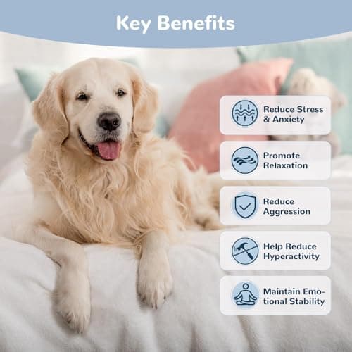 Vetriuntrix Calming Chews for Dogs with Natural Plant Extracts for Fireworks, Storms, Thunder, Barking, Separation, 200 Count - Thumbnail 2