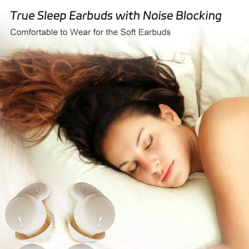 IFECCO Sleep Earbuds Wireless for Side Sleepers with Noise Blocking - Thumbnail 2