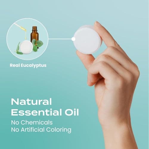 Body Restore Shower Steamers Aromatherapy 6 Pack – Easter Basket Stuffers, Easter & Birthday Gifts for for Men, Women, Girls & Boys, Stress Relief, Relaxation, Self Care – Clarity - Thumbnail 6