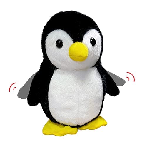 YH YUHUNG Walking Penguin Plush Toy Repeats What You Say with Clear Voice Talking Penguin Stuffed Animal Repeating Toy Animal for Boys and Girls - Image 1