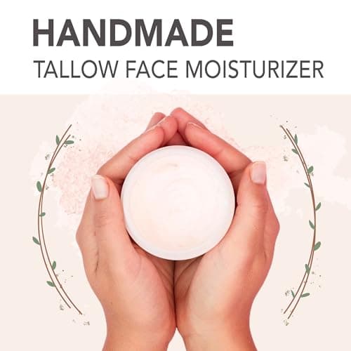 ANGELYCIA Beef Tallow for Skin | 100% Grass Fed Handmade Tallow Face Moisturizer | Face & Body | Whipped Moisturizer | 100% Natural Tallow Balm | No Parabens | Sensitive & Dry Skin, Eczema, Psoriasis - Thumbnail 6