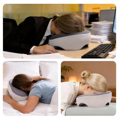 Avarstic Face Down Pillow for Sleeping & Eye Surgery Recovery – Bamboo Charcoal Memory Foam Prone Pillow with Adjustable Width & Triple Airflow Vents, Ergonomic Face Cradle for Vitrectomy, Massage - Thumbnail 6