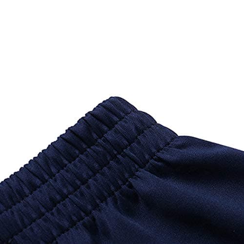 Sun Lorence Men's Athletic Running Tracksuit Set Casual Full Zip Jogging Sweat Suit White M - Thumbnail 2