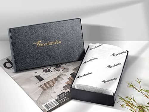 Travelambo Women's Wallet RFID Blocking Trifold Clutch Large Capacity Credit Card Holder Travel Purse - Thumbnail 6