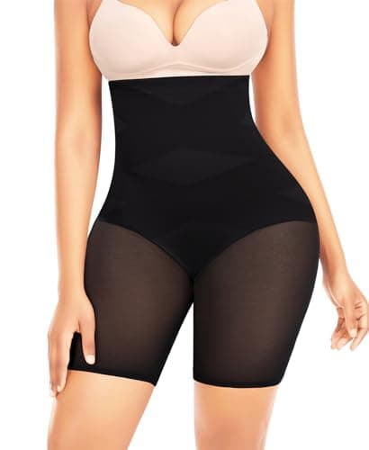 Ganado Shapewear Tummy Control Shorts for Women Cross Design High Waisted Underwear Body Shaper Stomach Shapewear - Image 1