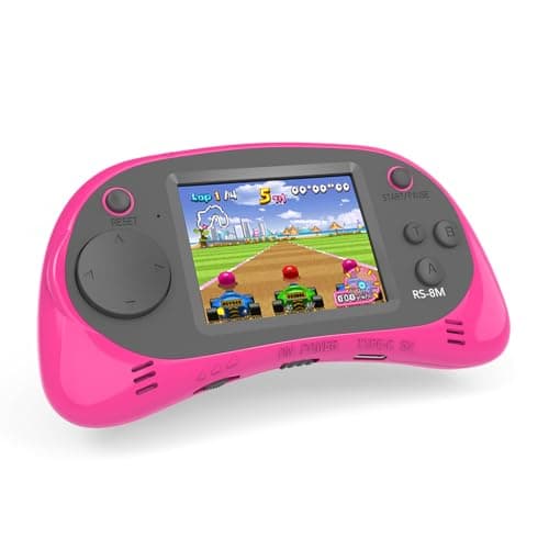 Handheld Games for Kids -16 Bit Retro Video Game with 220 HD Electronic Games - 2.5'' IPS Portable Travel Game Gifts for Boys Girls Ages 4-12 - Image 1