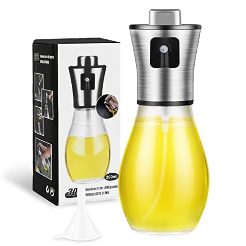 SAINSWIN Oil Sprayer for Cooking,Olive Oil Fine Mist Sprayer - 200ML Mister Bottle for Cooking, Baking, and Air Fryer - Avocado and Canola Oil Dispenser - Kitchen Gadget Essentials - Image 1