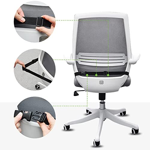 MargGona Car Wedge Seat Cushion for Car and Truck Seat Office Chair Wheelchair - Memory Foam Seat Pad for Sciatica Tailbone Pain Relief - Thumbnail 5