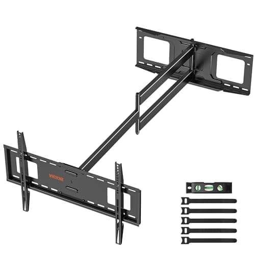 48'' Extension Extra Long Arm TV Wall Mount, Heavy Duty Full Motion TV Wall Mount for 37 to70,75,77,80,85'' Screens, Max VESA 600x400mm, Hold 110 lbs, 16''-24'' Wood Studs/Concrete/Brick Wall - Image 1