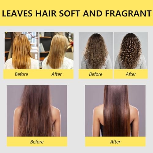 Fadelo Keratin Hair Treatment, Deep Conditioning Hair Mask for Damaged Hair with Collagen & Keratin, Professional Hair Care Solution, 500ml (16.9 Fl Oz) - Thumbnail 5